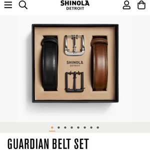 Shinola Detroit Belt Set